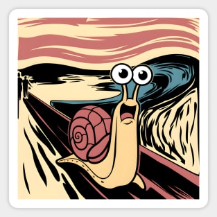 Snail Scream Magnet